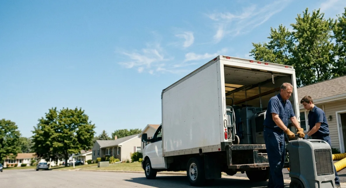Water Damage Cleanup in Shepardsville, IN near me